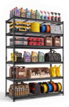 6-Tier Tall Shelving