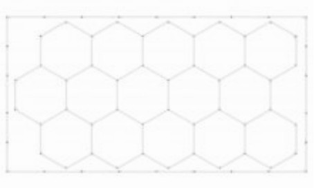 Hexagon Light Kit, x15 Grid