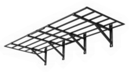 Wall Shelves x4 (Heavy-Duty)