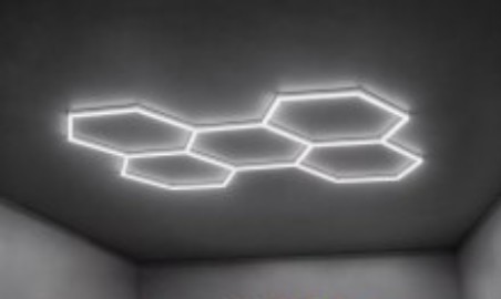 Hexagon Light Kit, x5 Grid
